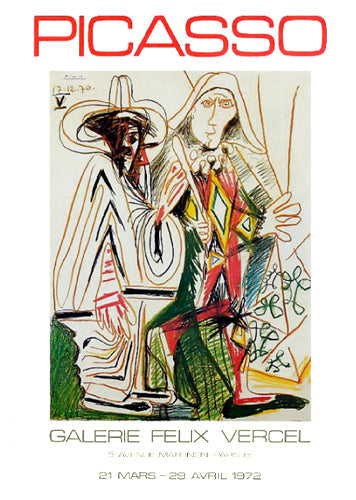 Framed Galerie Felix Vercel by Pablo Picasso | 27 ½ x 19 ¾