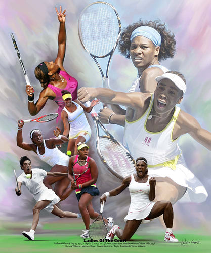 Framed Ladies of the Court by Wishum Gregory | 24 x 20