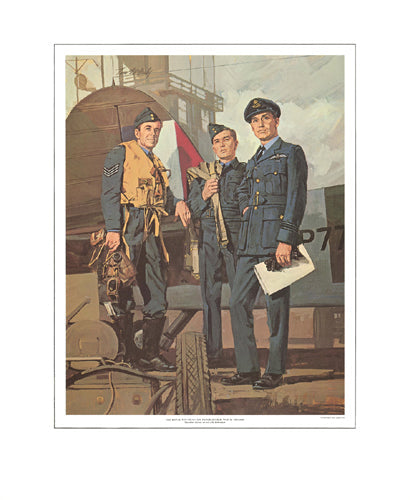 Framed The Royal Canadian Air Force (WWII 1939-1945) by Tom McNeely