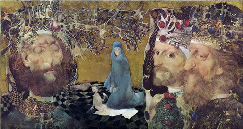 Framed The Three Kings by Endre Szasz | 11 x 21 1/8