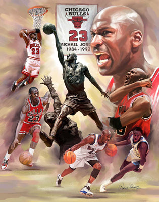 No. 23 by Wishum Gregory Wall Art Décor 24 x 20 inch Art Print