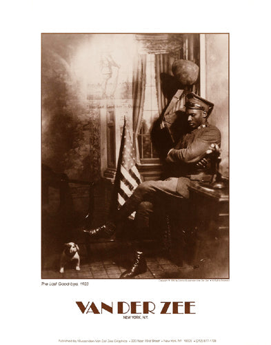 Framed The Last Good-bye, 1923 by James Van Der Zee | 14 x 11