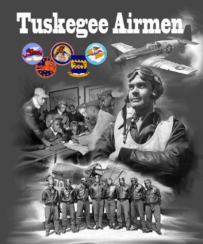 Tuskegee Airmen Art Print: Iconic WWII Aviation & Black History Wall Art