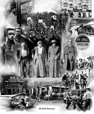 Framed We Shall Overcome by Wishum Gregory | 24 x 20