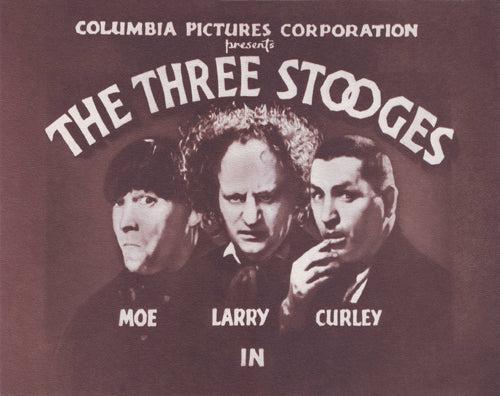 Framed The Three Stooges: Titles 11 x 14