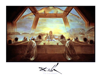 Framed Last Supper by Salvador Dali | 22 x 28