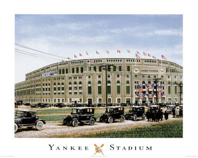 Framed Art Yankee Stadium by Darryl Vlasak | 16 x 20