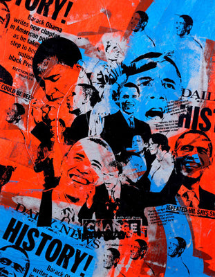 History by Bobby Hill Art Print - 18x... " Wall Decor | Abstract Art for Home & Office