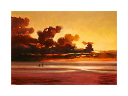 Approaching Storm by Jonathan Sanders - Abstract Seascape Wall Art Print 23.6 x 31.5