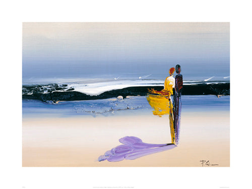 Sea Breeze by Patrick Ciranna Art Print - Coastal Wall Décor 23.6 x 31.5