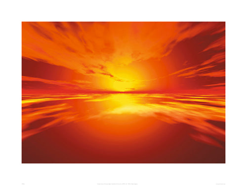 Surreal Sky II by Paul Cooklin - Abstract Sky Art Print 23.6 x [missing dimension] | Modern Wall Décor