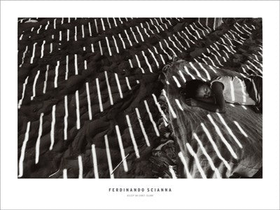 Asleep on Coney Island, New York, 1985 by Ferdinando Scianna Wall Art Décor 23 5/8 x 31 1/2 Art Print
