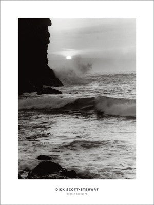 Sunset Seascape by Dick Scott-Stewart Wall Art Décor 31 1/2 x 23 5/8 Art Print