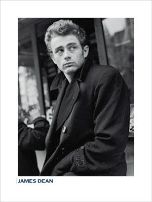 James Dean Coat by Roy Schatt Wall Art Décor 31 1/2 x 23 5/8 Art Print