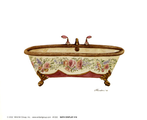 Framed Bath Display #16 by Consuelo Gamboa | 9 x 11
