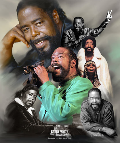 Barry White: The Maestro by Wishum Gregory Wall Art Décor 11 x 8 ½ Art Print