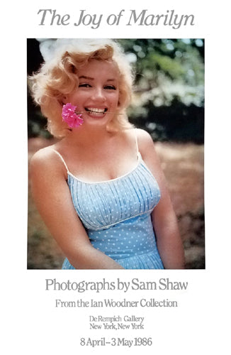Framed Marilyn Monroe (Flower in Teeth), Roxbury, CT, 1957 (Exhibition Pos...