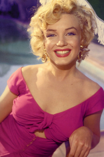Framed Marilyn Monroe: Pink Dress (Niagara) 18 x 12