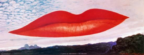 Observatory Time: The Lovers, 1936 by Man Ray | 9 ¼ x 24 Art Print