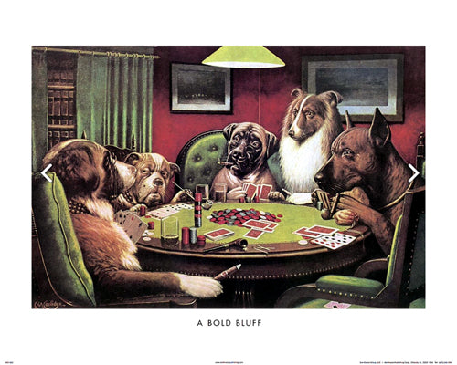 Framed A Bold Bluff by C.M. Coolidge | 16 x 20