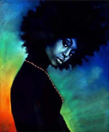 Framed Natural Woman Too by Andrew Nichols | 30 x 24