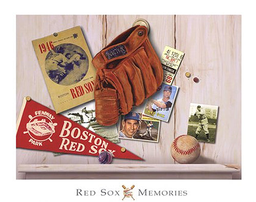 Framed Red Sox Memories by Robert Downs | 16 x 20
