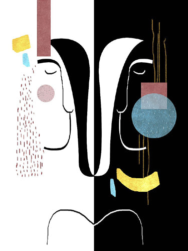 Art Print The Picnic by Jan Balet - Charming Wall Art for Home Décor