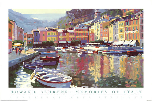 Framed Memories of Italy by Howard Behrens | 24 x 36