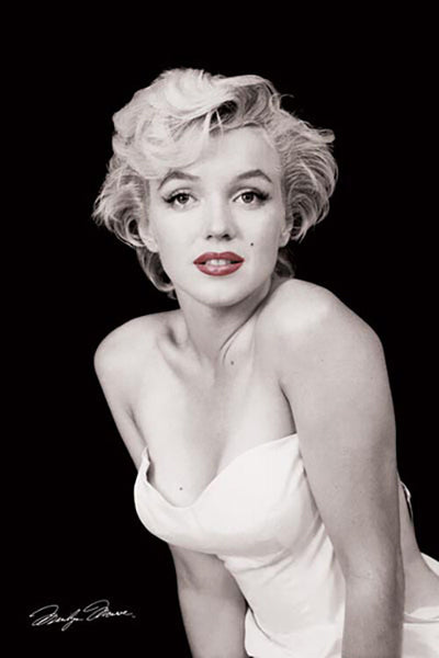 Framed Marilyn Monroe: Red Lips 36 x 24