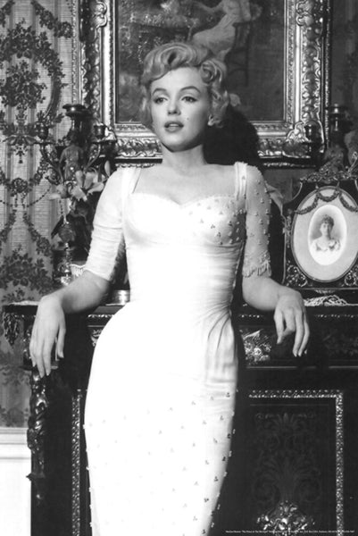 Framed Marilyn Monroe: White Dress (The Prince & the Showgirl) 