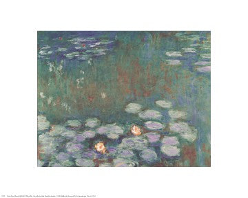 Claude Monet Water Lilies Art Print - Serene 16x20 " Wall Art Decor