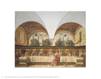 Last Supper by Domenico Ghirlandaio Wall Art Décor 11 x 14 Art Print