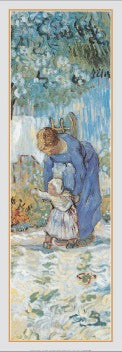 First Steps Detail by Vincent van Gogh Wall Art Décor 39 3/8 x 13 3/4 Art Print