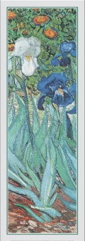 Iris Detail by Vincent van Gogh Wall Art Décor 39 3/8 x 13 3/4 Art Print