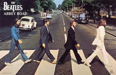 The Beatles: Abbey Road by Iain MacMillan Wall Art Décor 22 3/8 x 34 Art Print