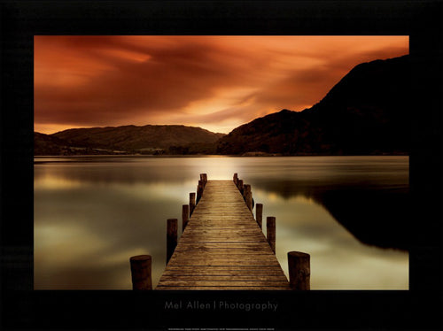 Framed Ullswater by Mel Allen | 23 1/2 x 31 1/2