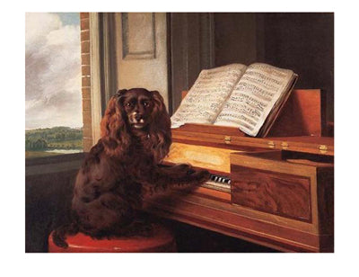 Framed Portrait of an Extraordinary Dog by Philip Reinagle