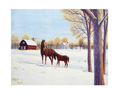 Framed Mollie's Colt by R. William Couch | 23 x 28