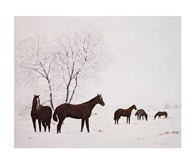 Framed Crisp Glen by R. William Couch | 22 x 26 1/4