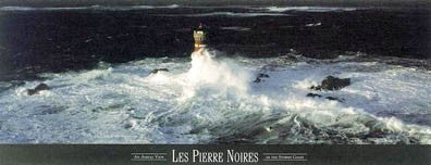 Les Pierre Noires by Yann Arthus-Bertrand Wall Art Décor 14 x 36 Art Print