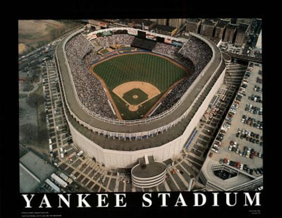 Yankee Stadium - Bronx, New York by Mike Smith Wall Art Décor 22 x 28 Art Print