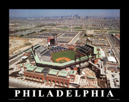 Philadelphia, Pennsylvania - Citizens Bank Ballpark Phillies by Mike Smith Wall Art Décor 22 x 28 Art Print