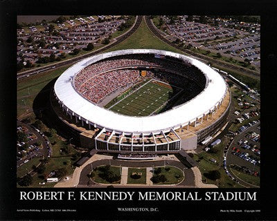 Framed RFK Stadium - Washington, DC by Mike Smith | 8 x 10