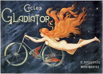 Cycles Gladiator by Georges Massias Wall Art Décor 11 1/2 x 16 1/2 Art Print