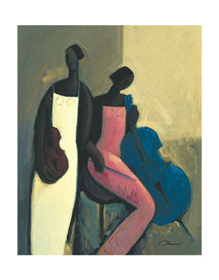 Framed Symphonic Strings by Joseph Holston | 14 x 11