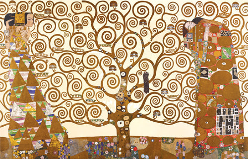 Framed Tree of Life by Gustav Klimt | 24 x 36