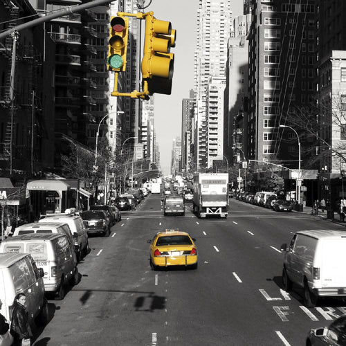 Framed Midtown, New York by Dominique Obadia | 11 7/8 x 11 17/8
