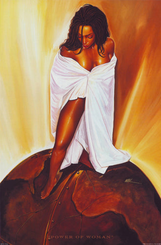 Power of Woman by WAK - Kevin A. Williams Wall Art Décor 36 x 24 Art Print