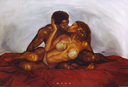 The Kiss by WAK - Kevin A. Williams Wall Art Décor 24 x 36 Art Print