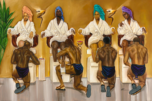 Pamper Party by WAK - Kevin A. Williams Wall Art Décor 24 x 36 Art Print